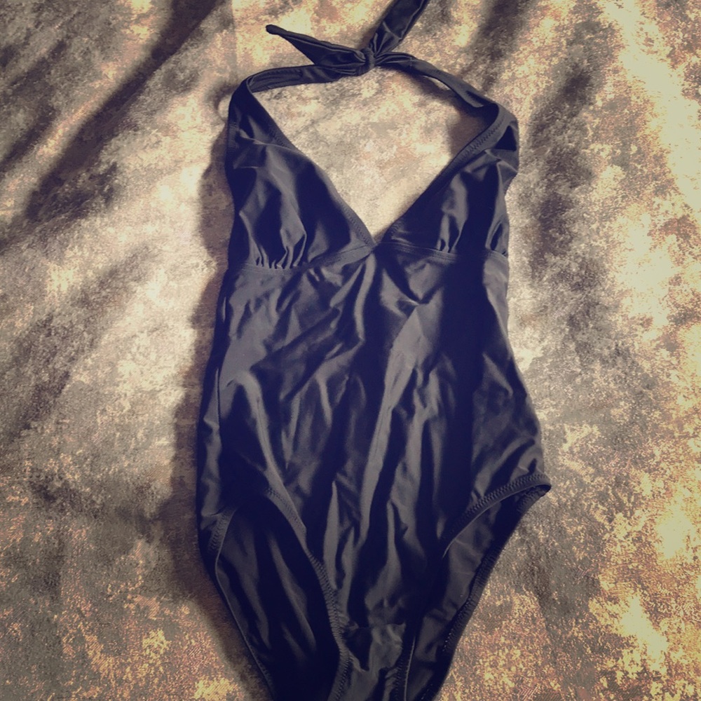 BITTEN by SJP one piece black swimsuit
